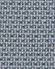 Blue Shiny Tweed Fabric 1199