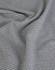 Blue Shiny Tweed Fabric 1199