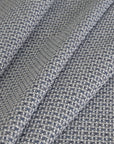 Blue Shiny Tweed Fabric 1199