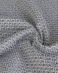 Blue Shiny Tweed Fabric 1199