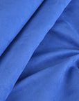 Blue Suede Fabric 4955