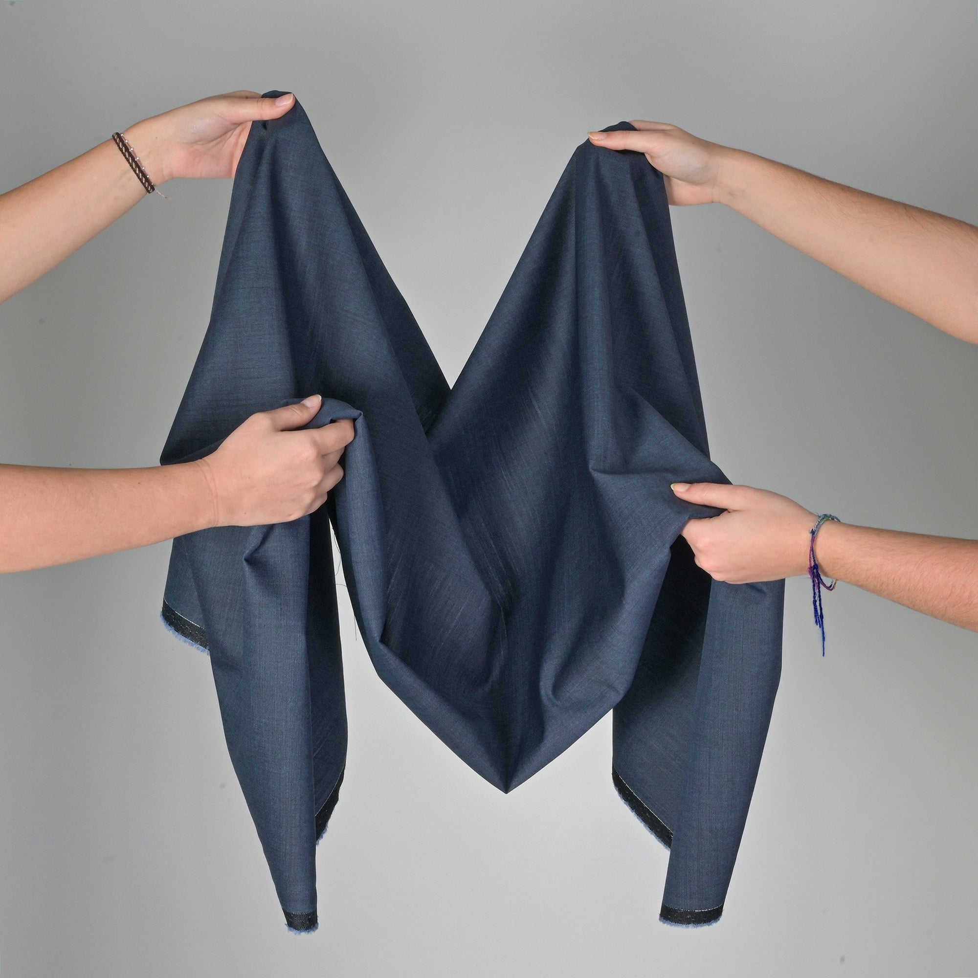 Blue Suiting Fabric 1233