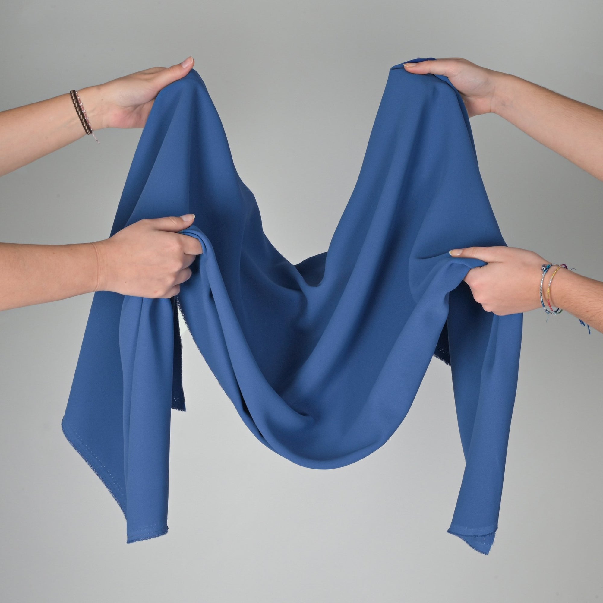 Blue Suiting Fabric 75159