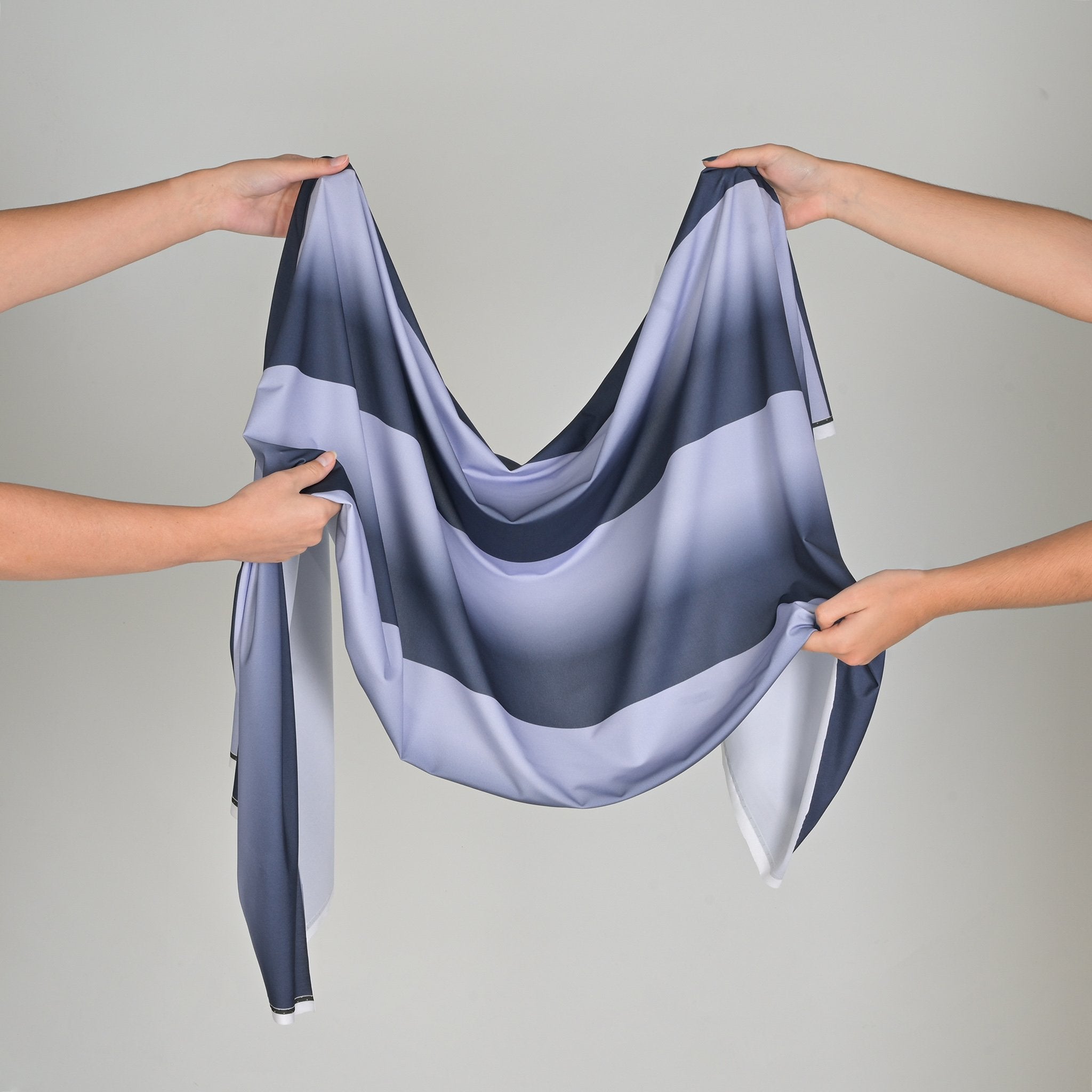 Blue and Lilac Gradient Jersey 6827