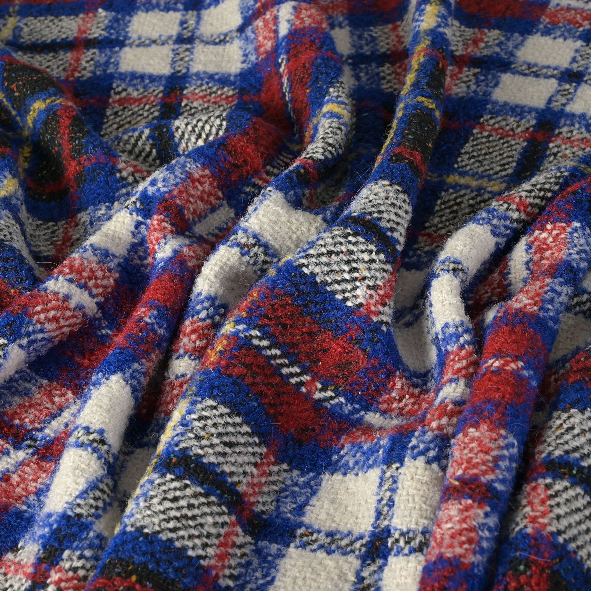 Blue and Red Coating Fabric 3197