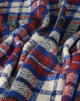 Blue and Red Coating Fabric 3197