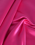 Bright Pink Satin Fabric 6791