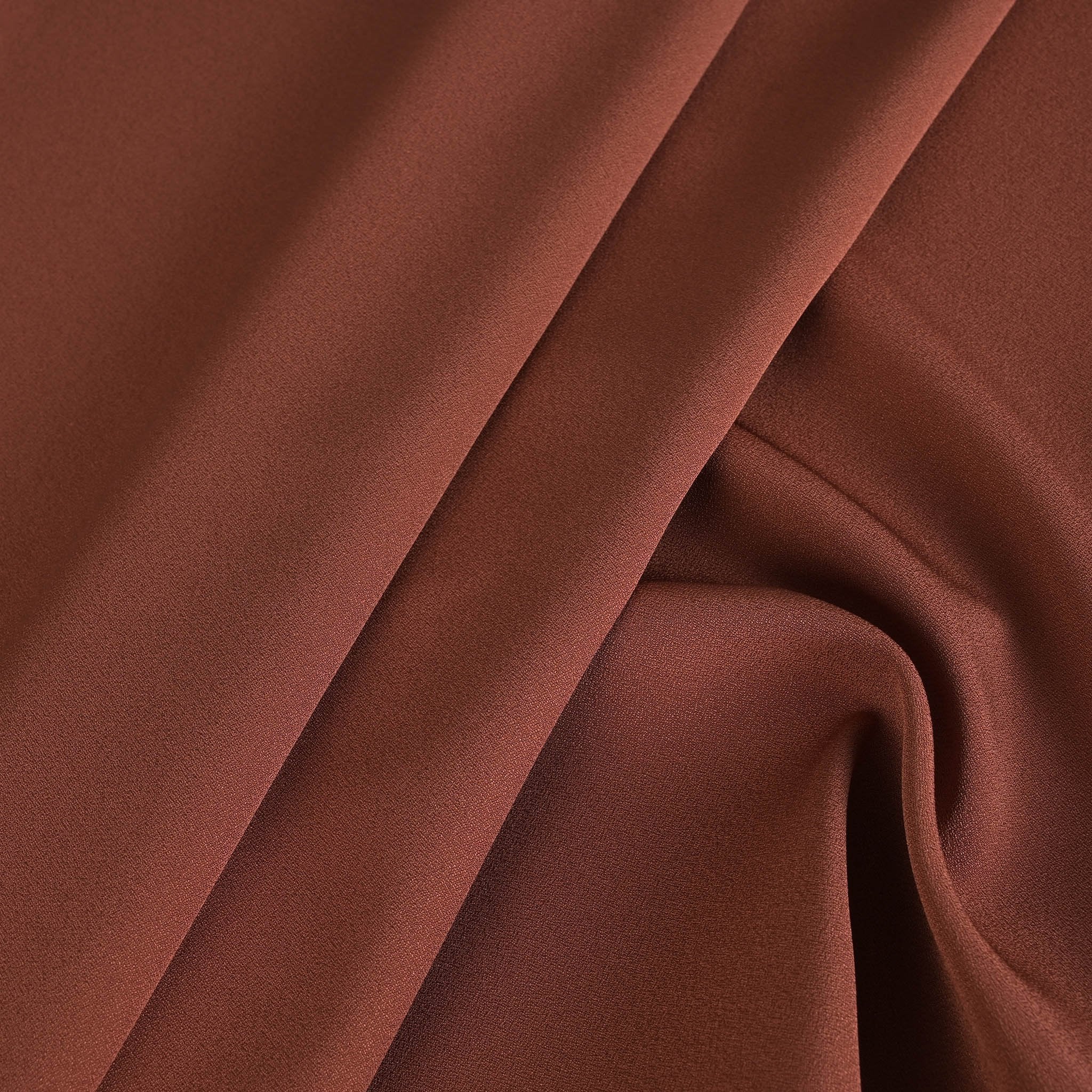 Brown Crepe Bonded Fabric 97093