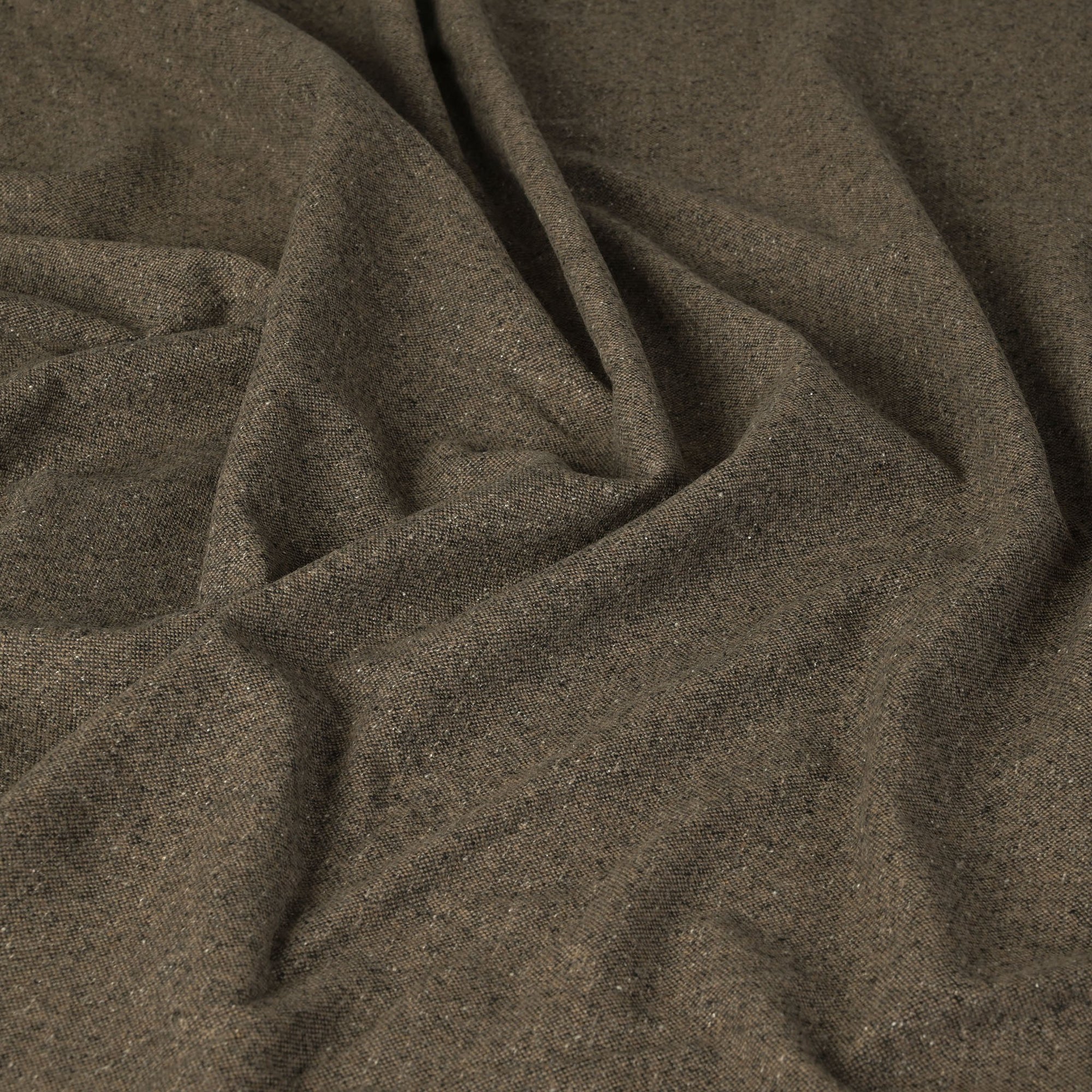 Brown Suiting Flannel Fabric 11125
