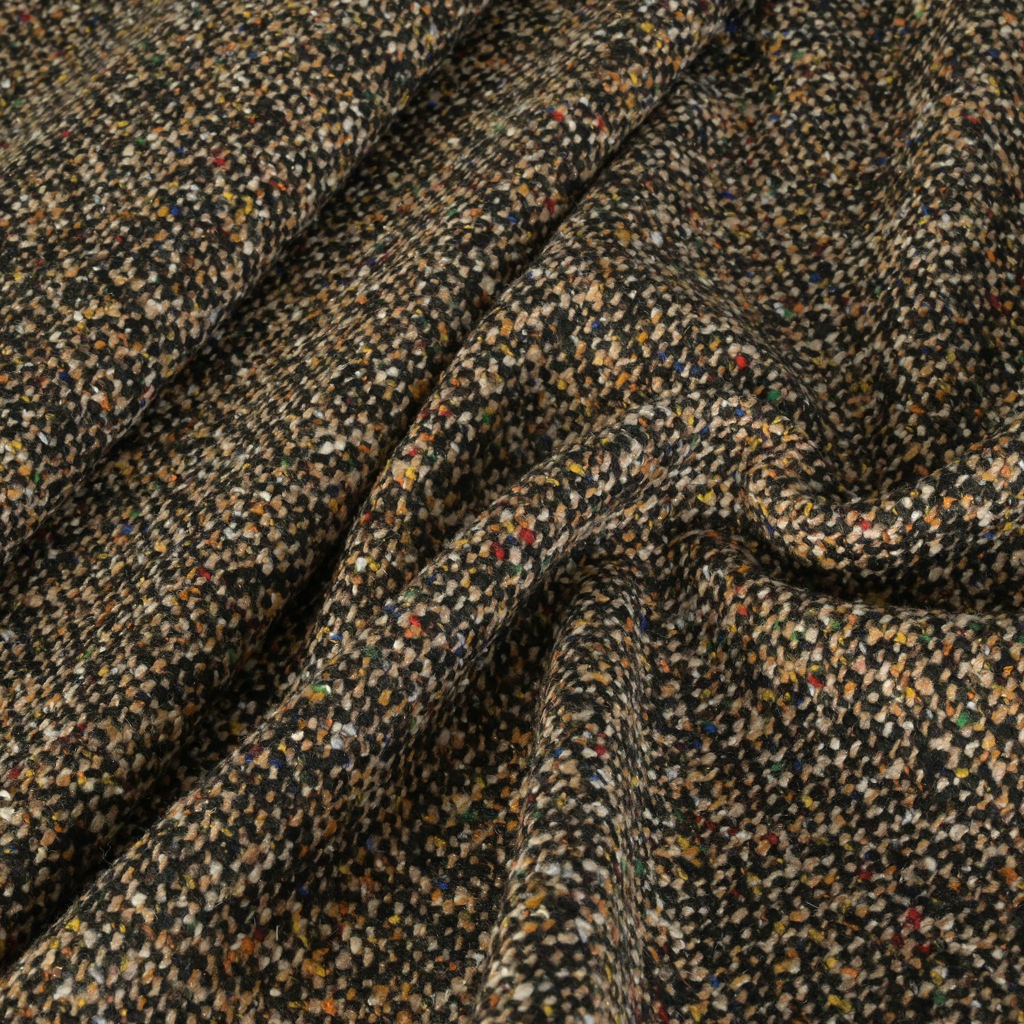 Brown Tweed Coating Fabric 79918