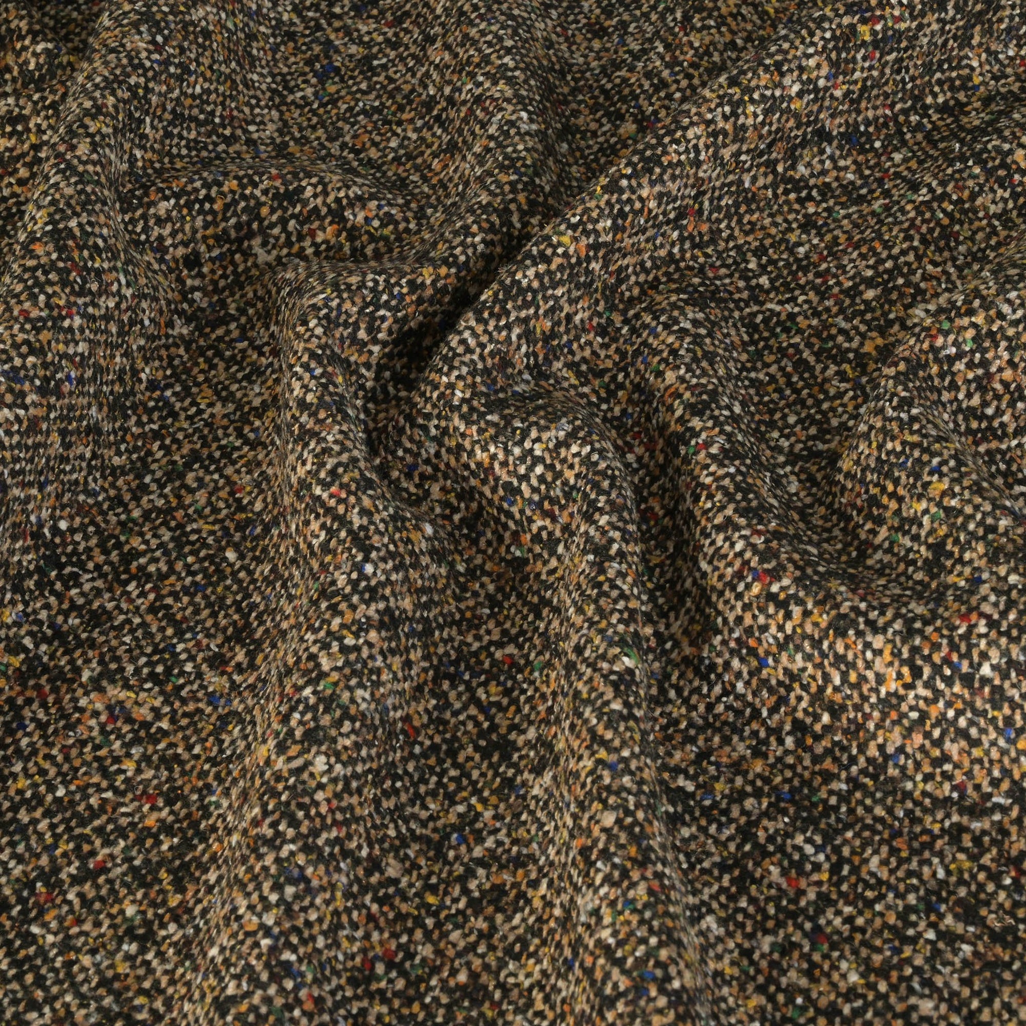 Brown Tweed Coating Fabric 79918