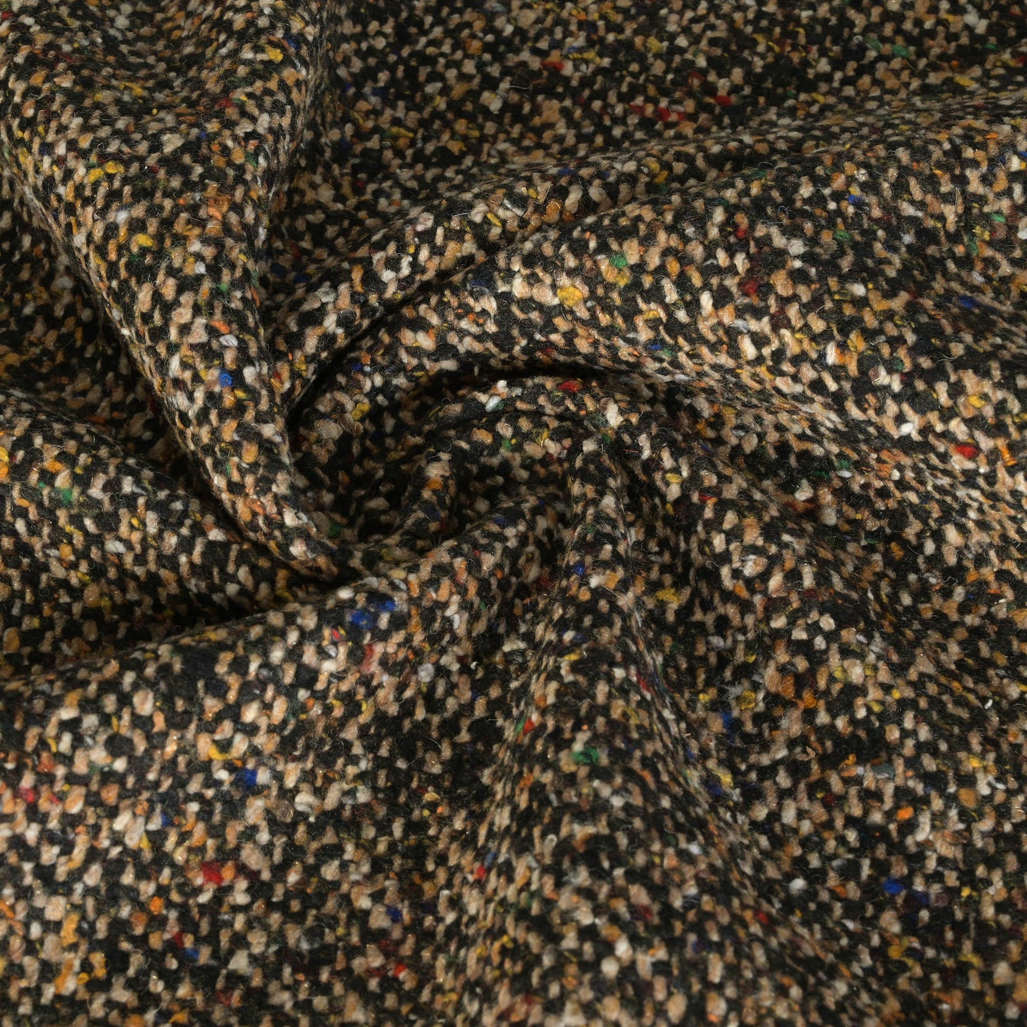 Brown Tweed Coating Fabric 79918