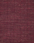 Burgundy Herringbone Suiting Fabric 4291