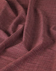 Burgundy Herringbone Suiting Fabric 4291
