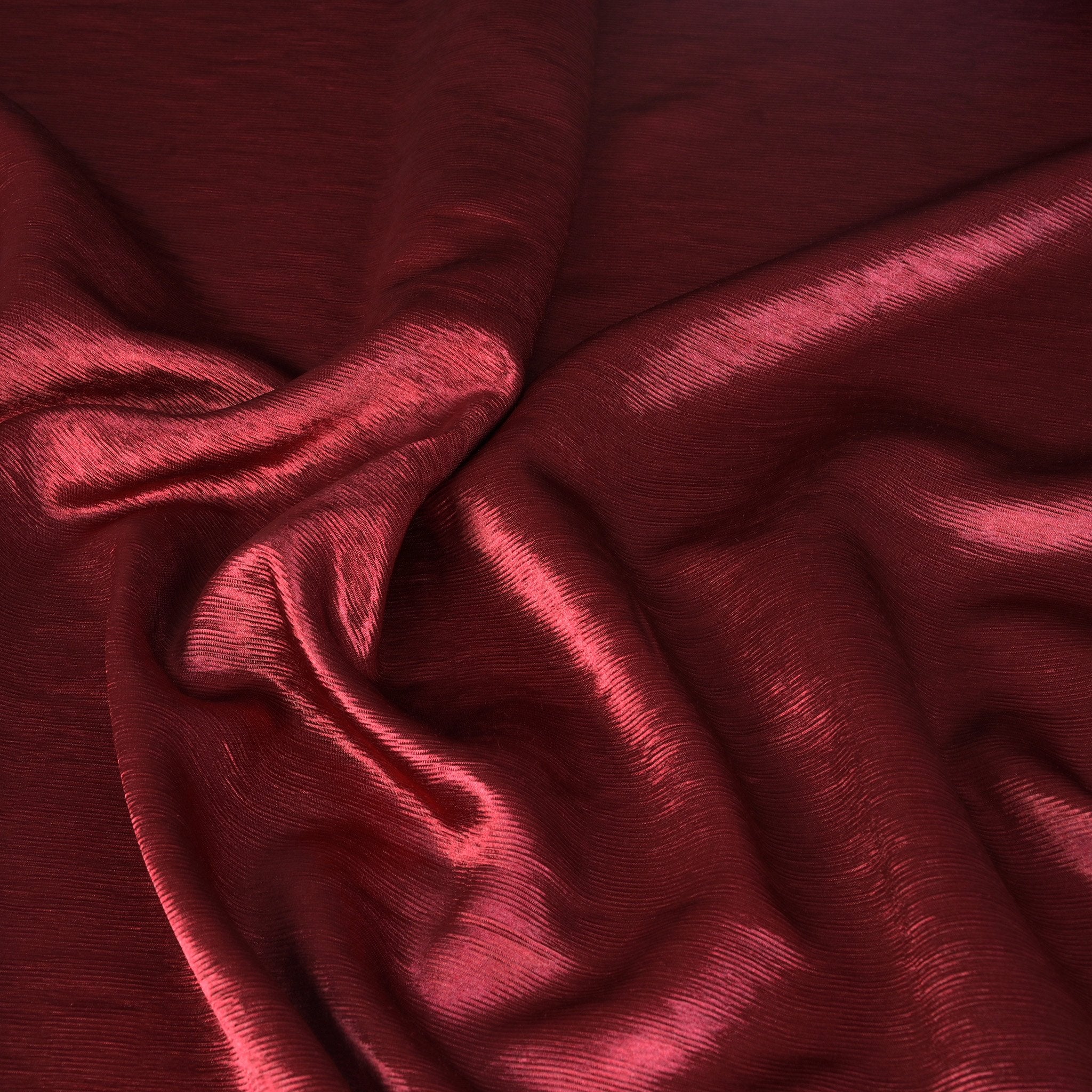 Burgundy Satin Fabric 96921