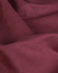 Burgundy Suede Fabric 4952