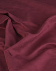 Burgundy Suede Fabric 4952