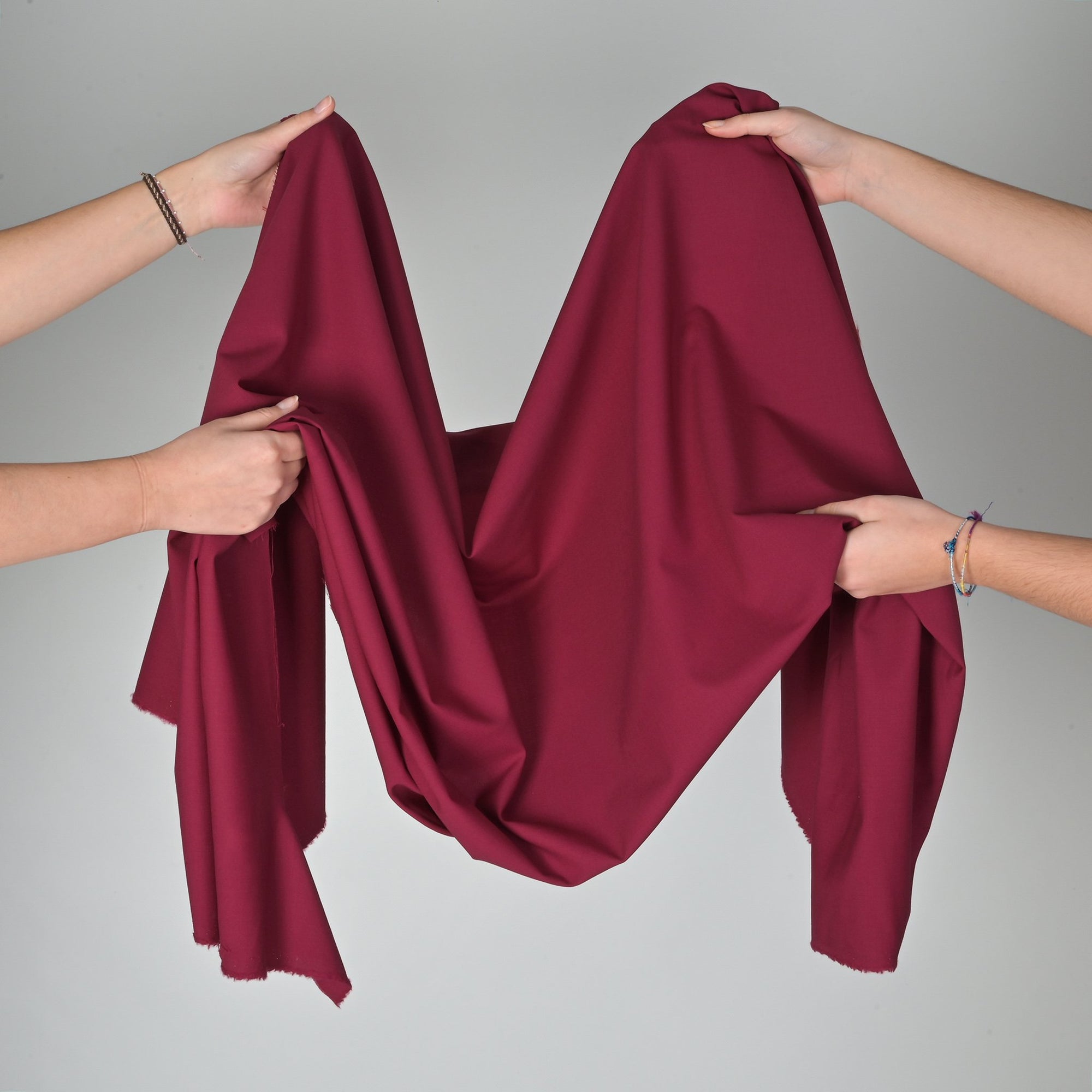 Burgundy Suiting Fabric 73442