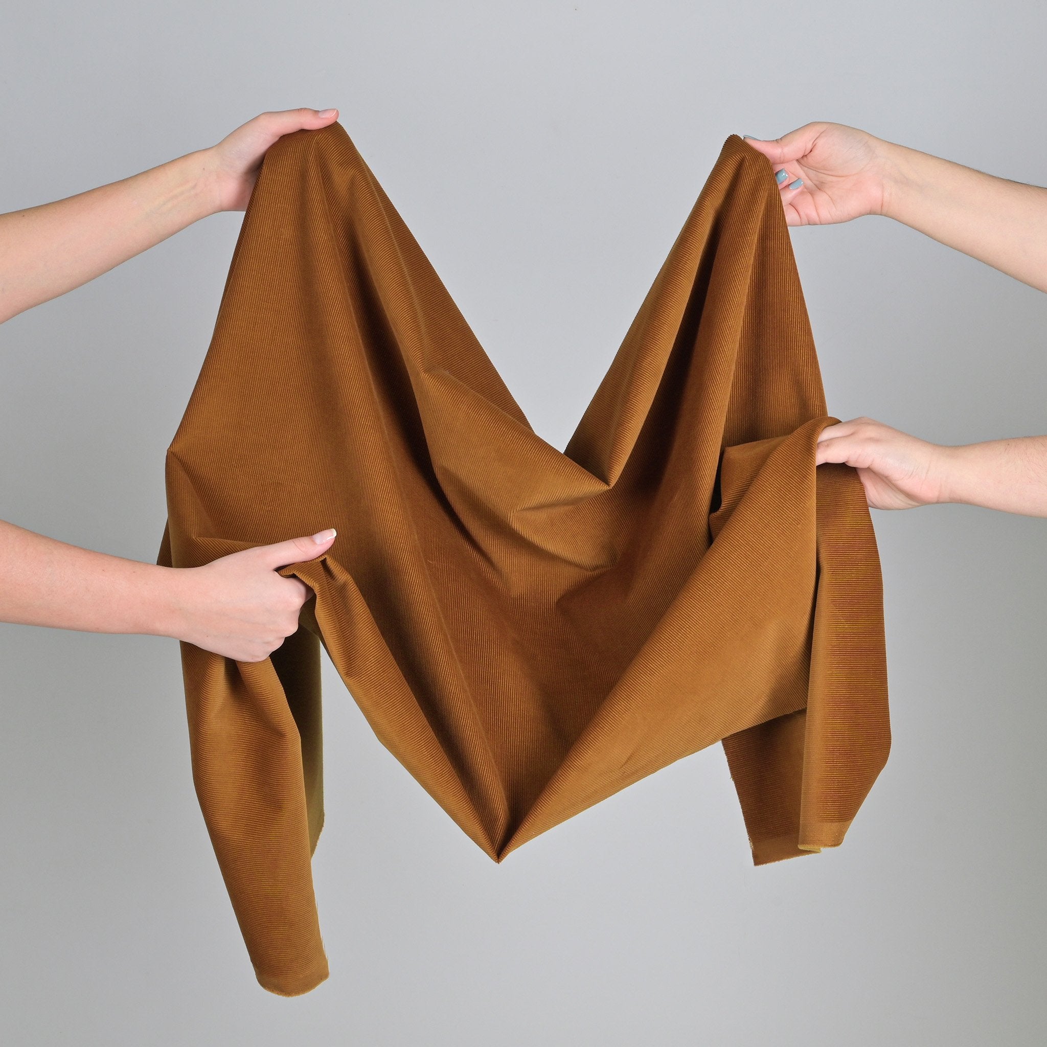 Camel Corduroy Fabric 8976