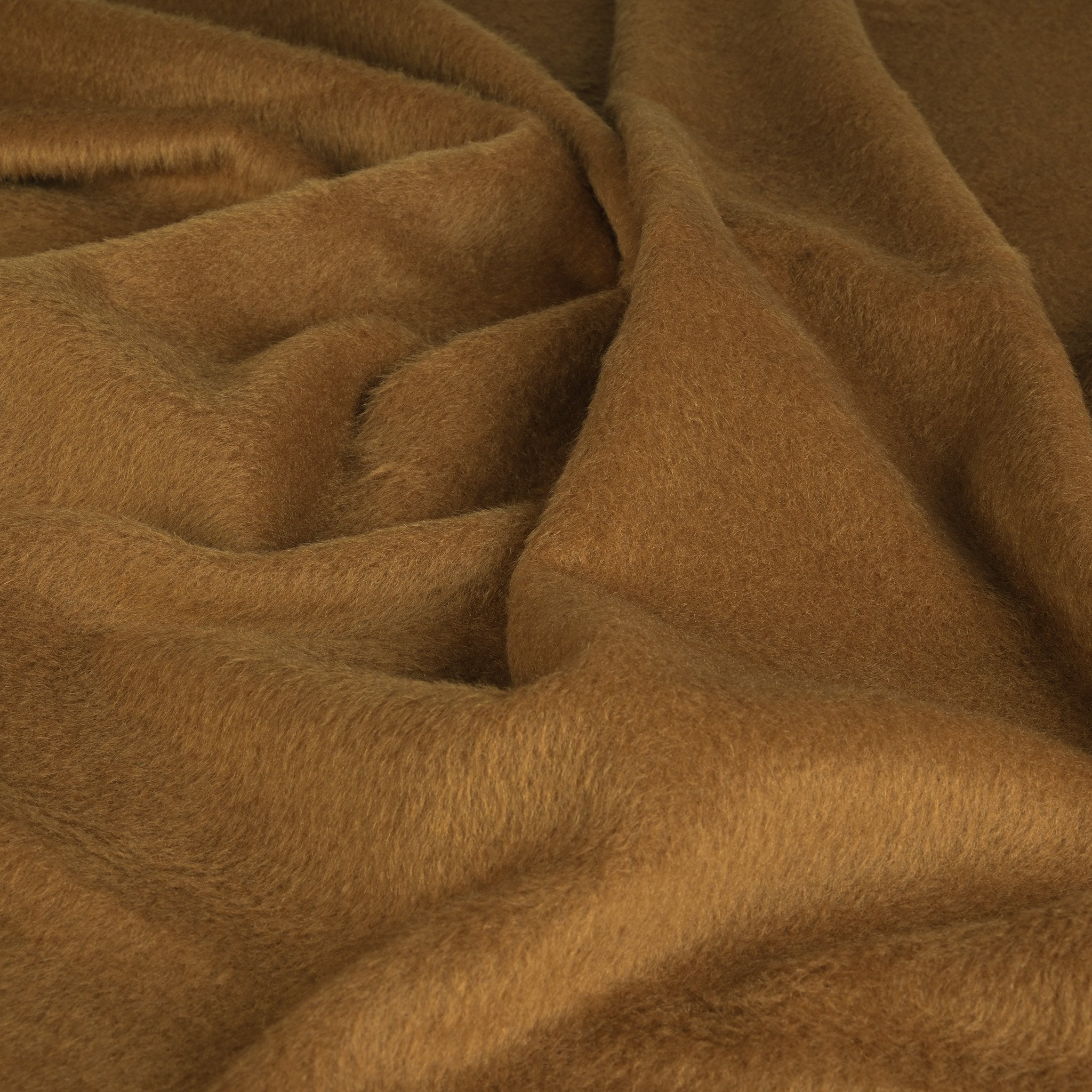 Camel Faux Fur Fabric 95244