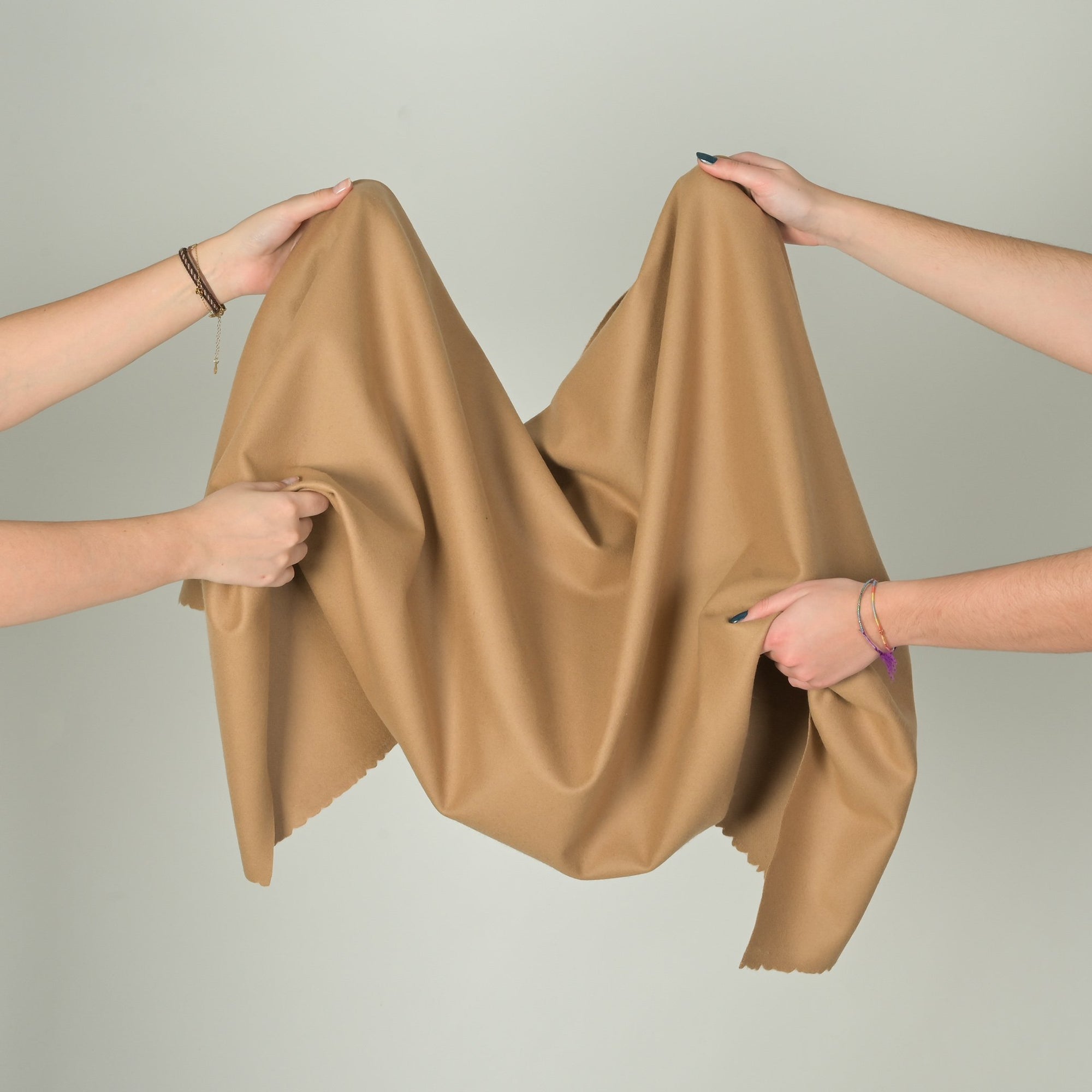 Camel Melton Coating Fabric 7550