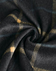 Charcoal Check Coating Fabric 97569