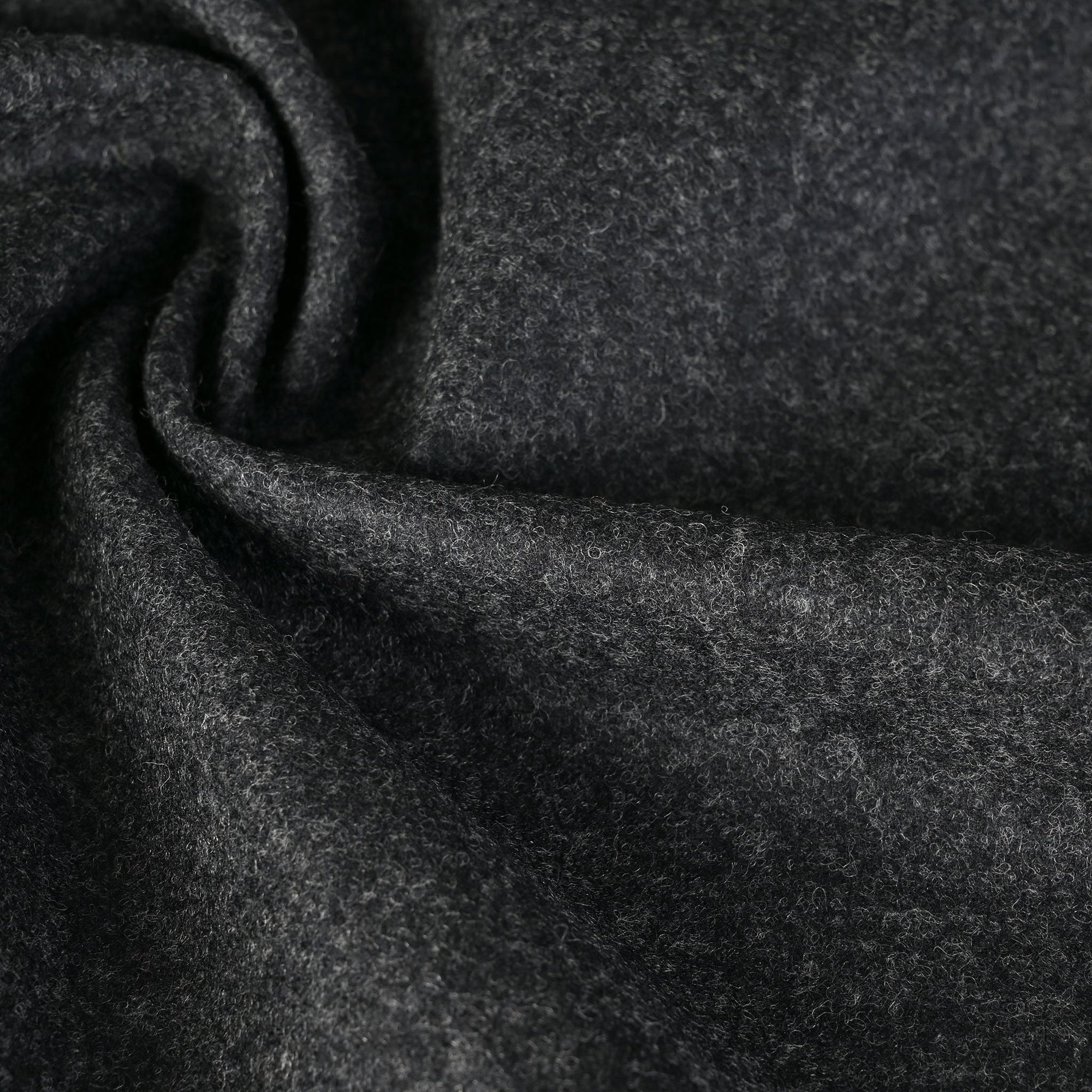 Charcoal Woollen Suiting Fabric 11095