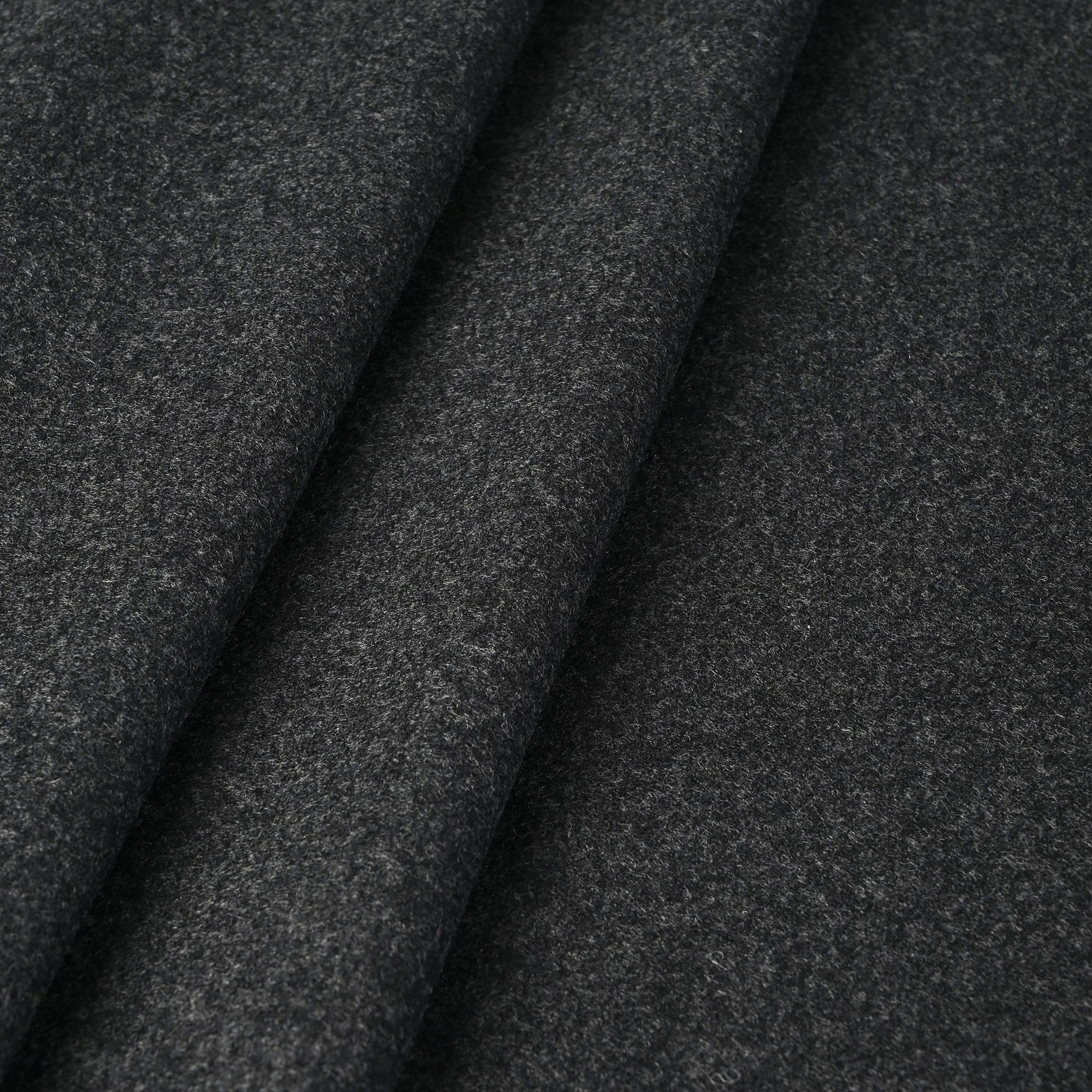 Charcoal Woollen Suiting Fabric 11095