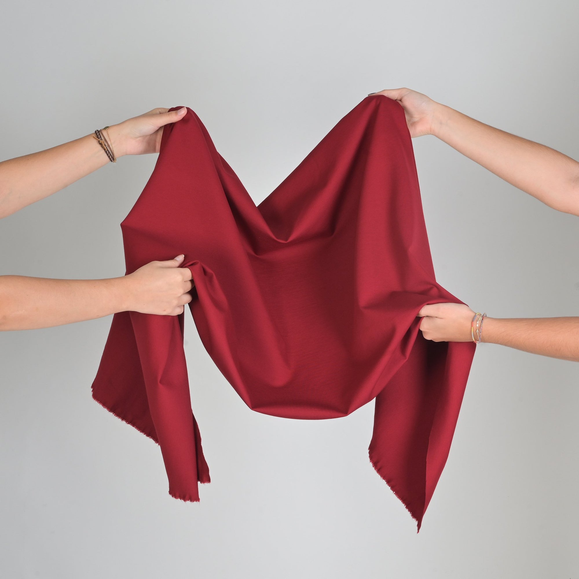 Cherry Red Jersey Fabric 95396