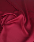 Cherry Satin Backed Crepe Fabric 96891