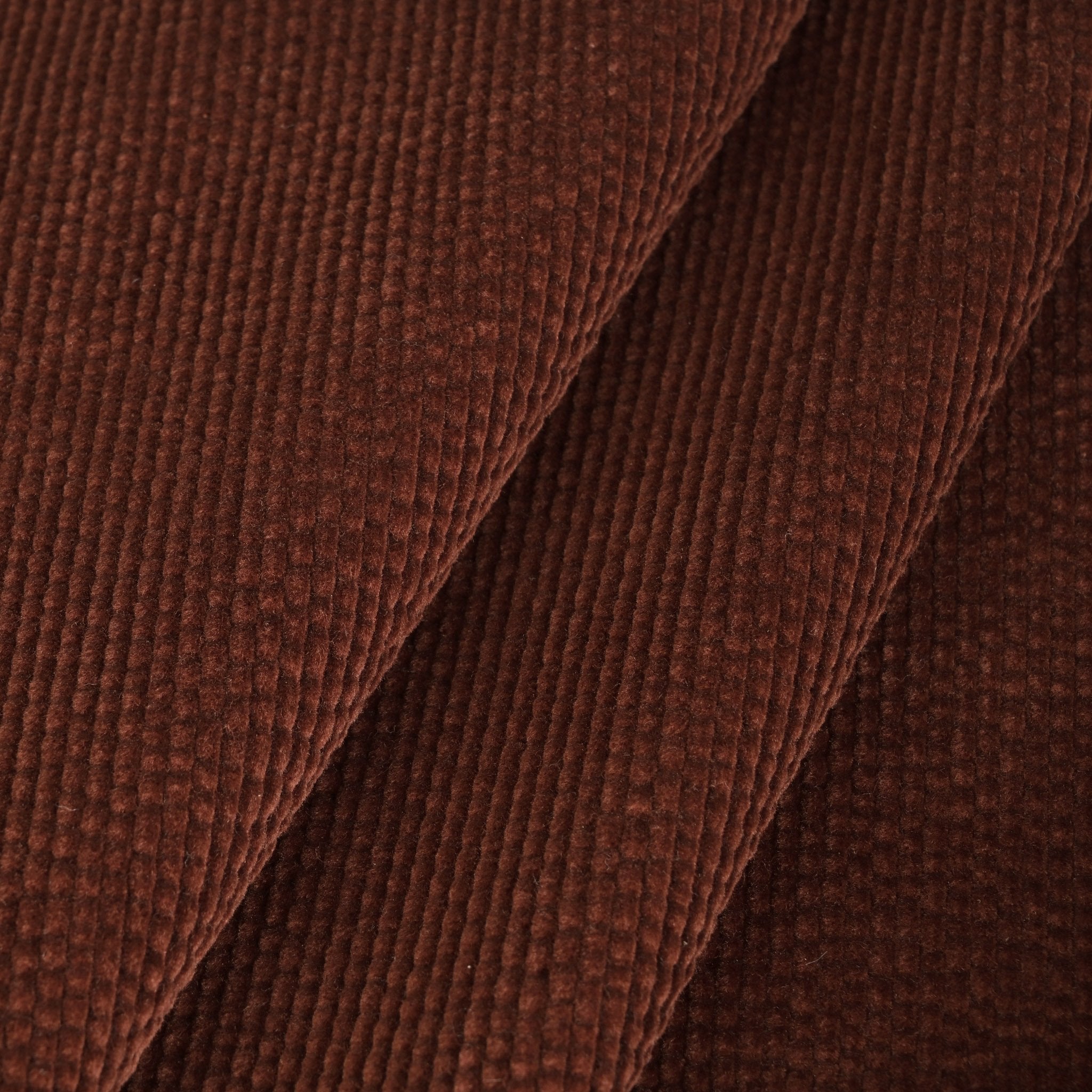 Copper Brown Corduroy Fabric 3732