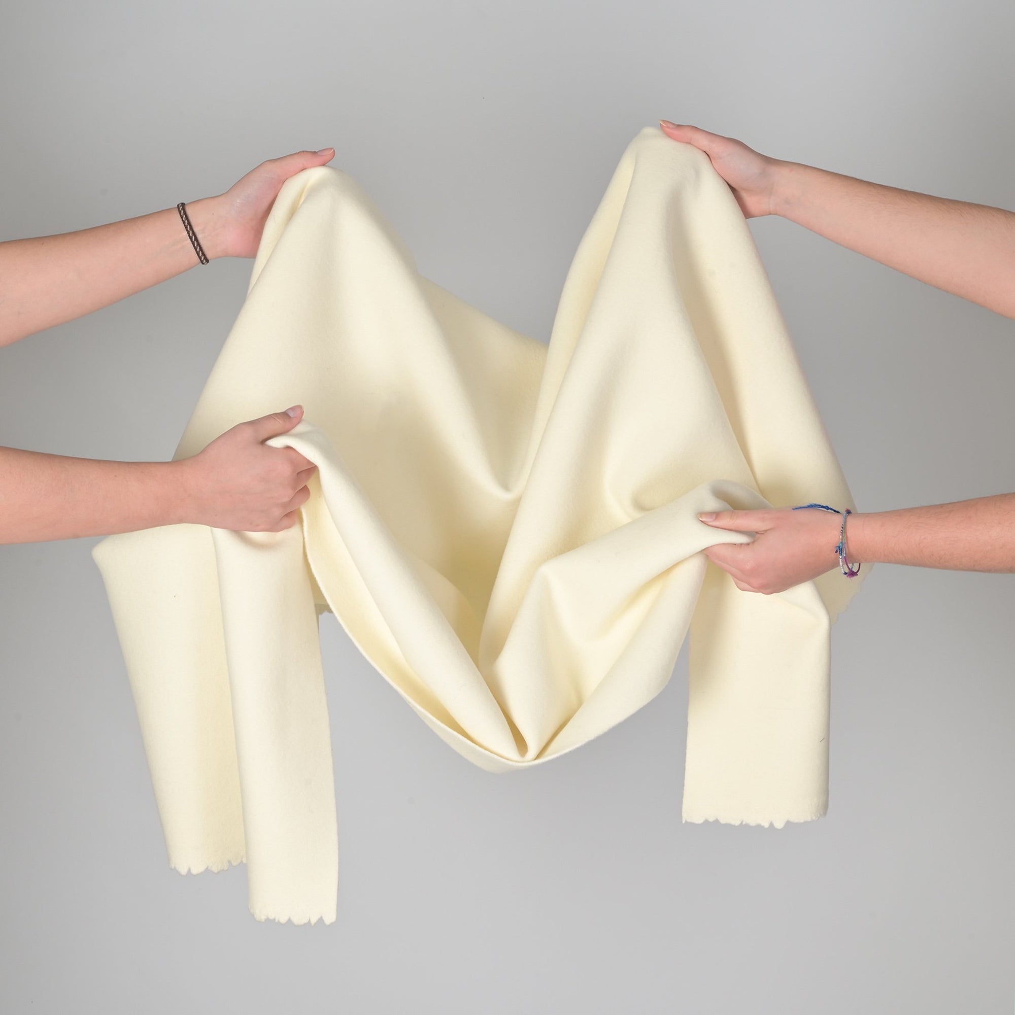 Cream Coating Fabric 1693