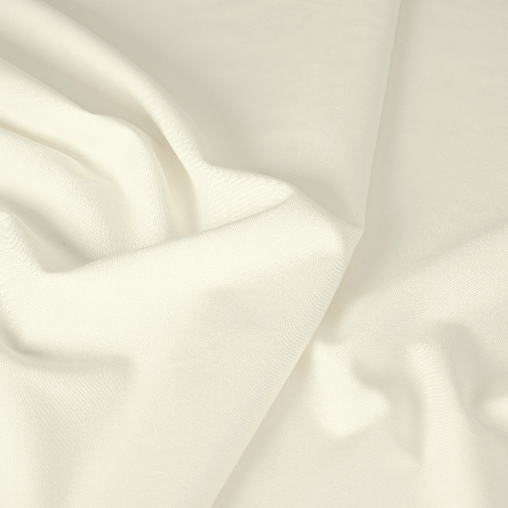 Cream Woollen Canvas Fabric 896