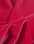 Electric Pink Velvet Fabric 5097