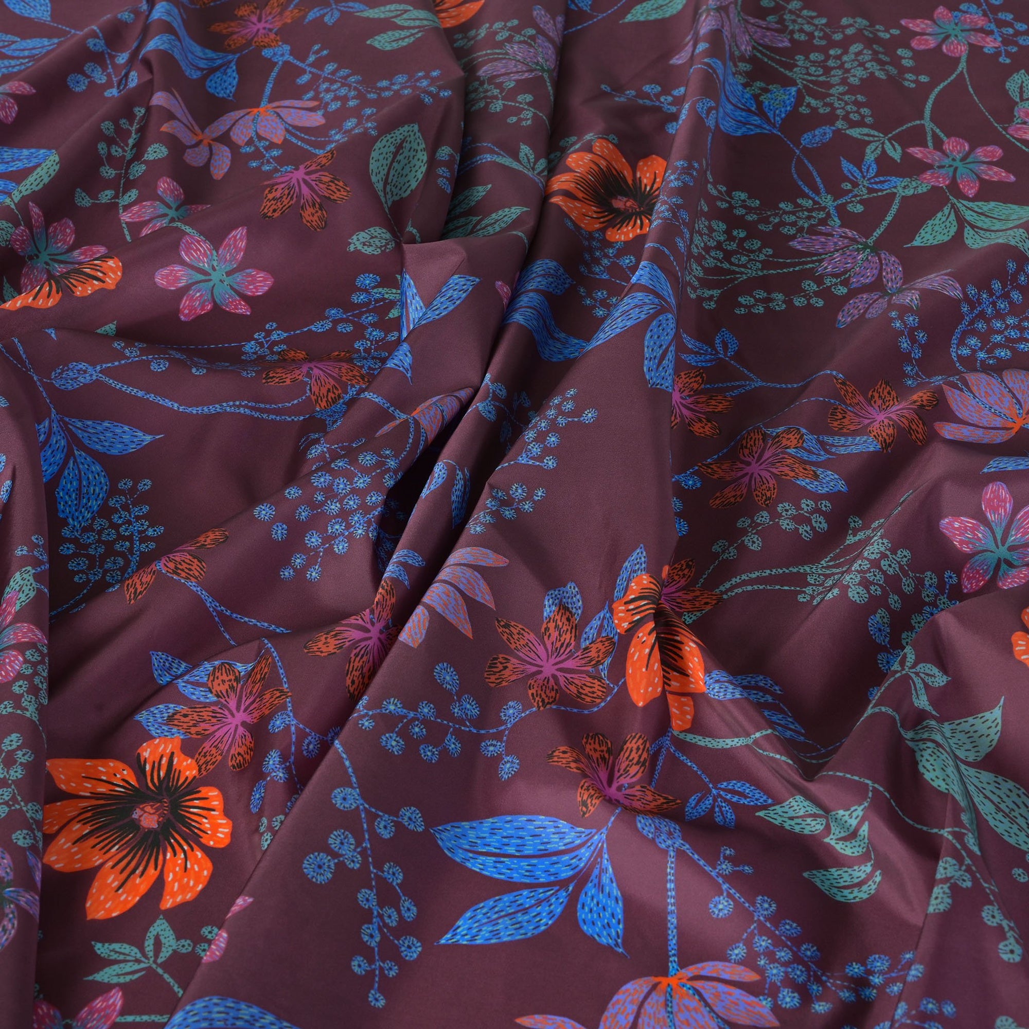 Floral Blouse Weight Fabric 6627
