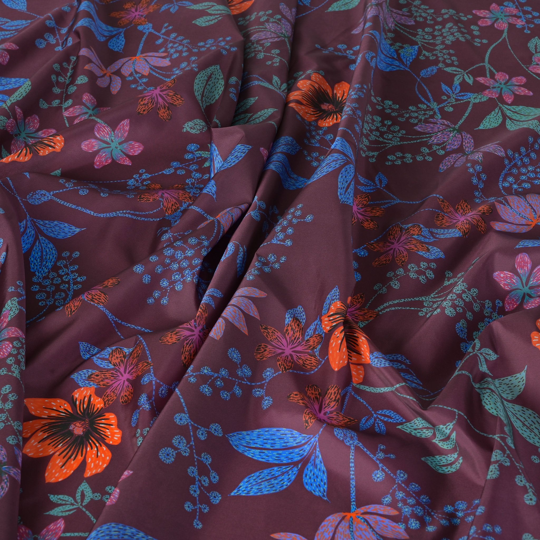 Floral Blouse Weight Fabric 6627