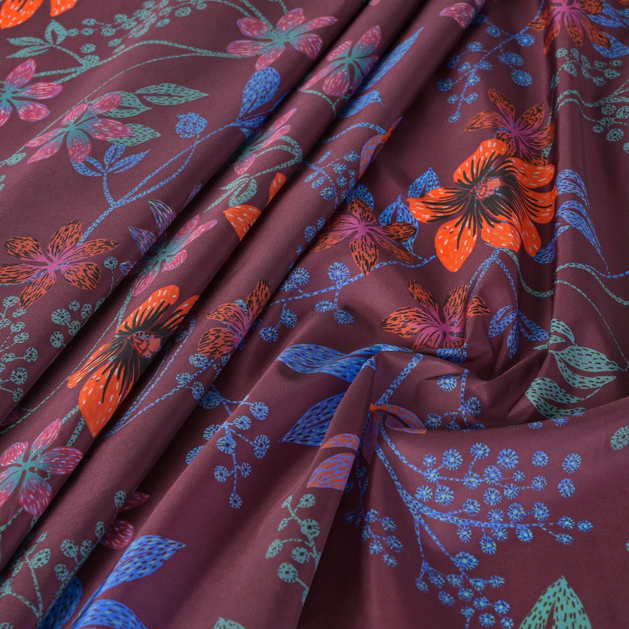 Floral Blouse Weight Fabric 6627