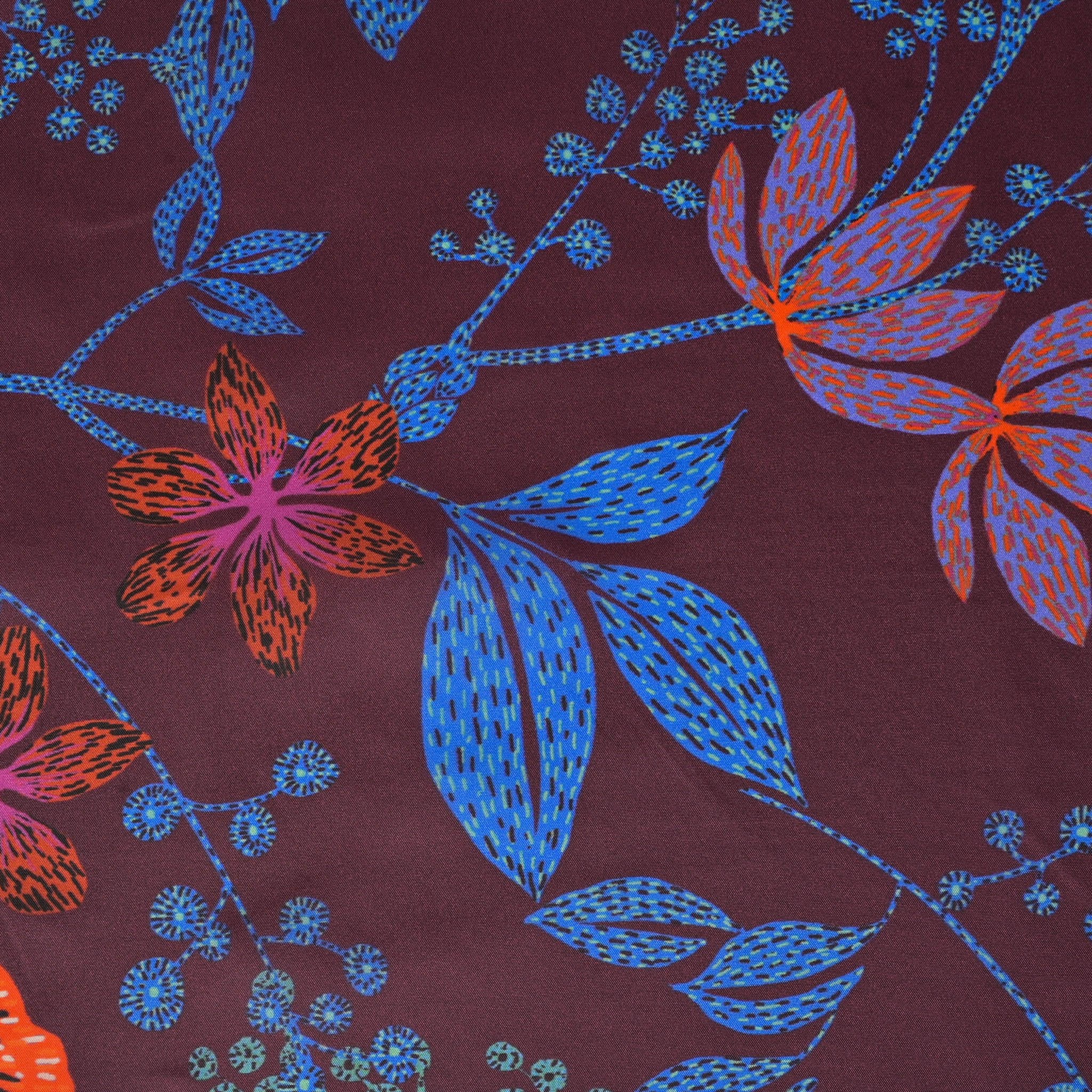 Floral Blouse Weight Fabric 6627