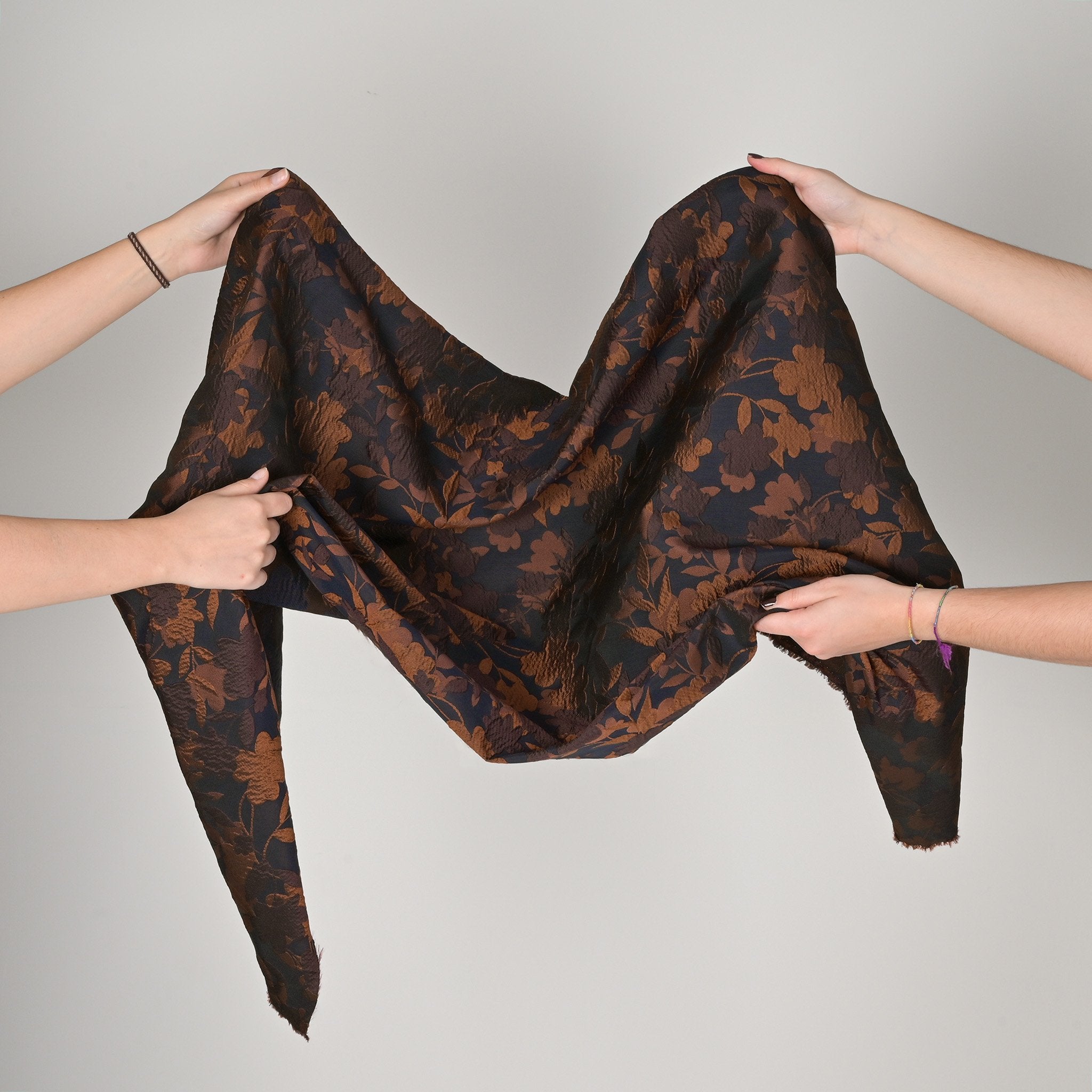 Floral Jacquard Fabric 2052