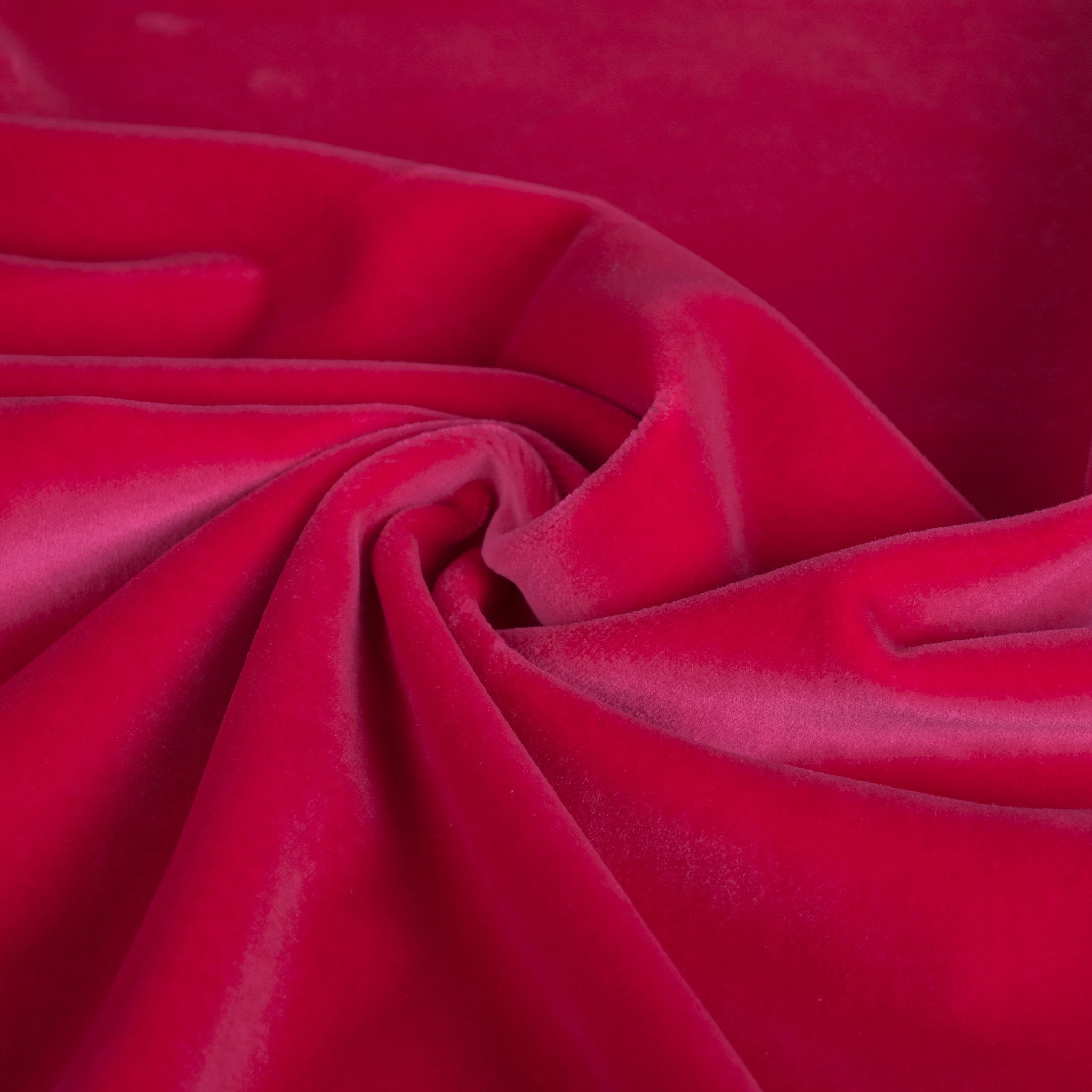 Fuchsia Velvet Fabric 98848