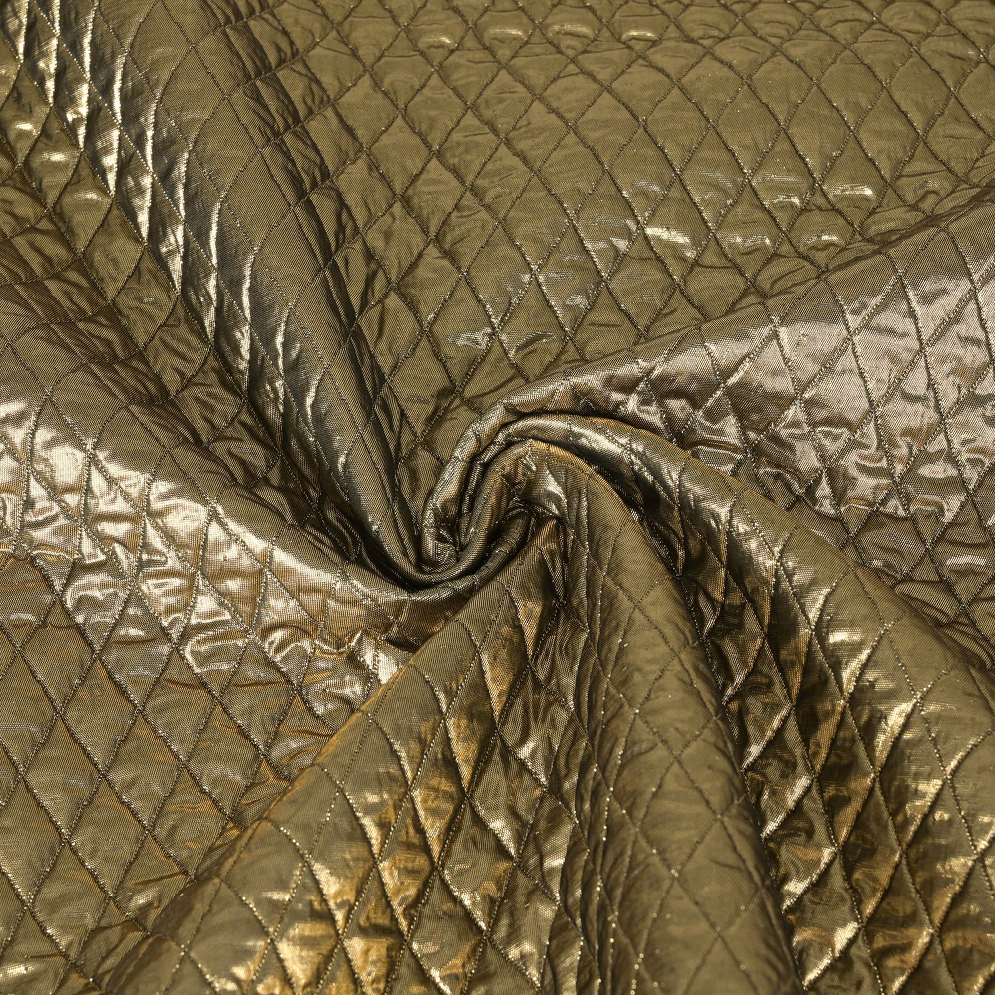 Gold Quilted Fabric 4104
