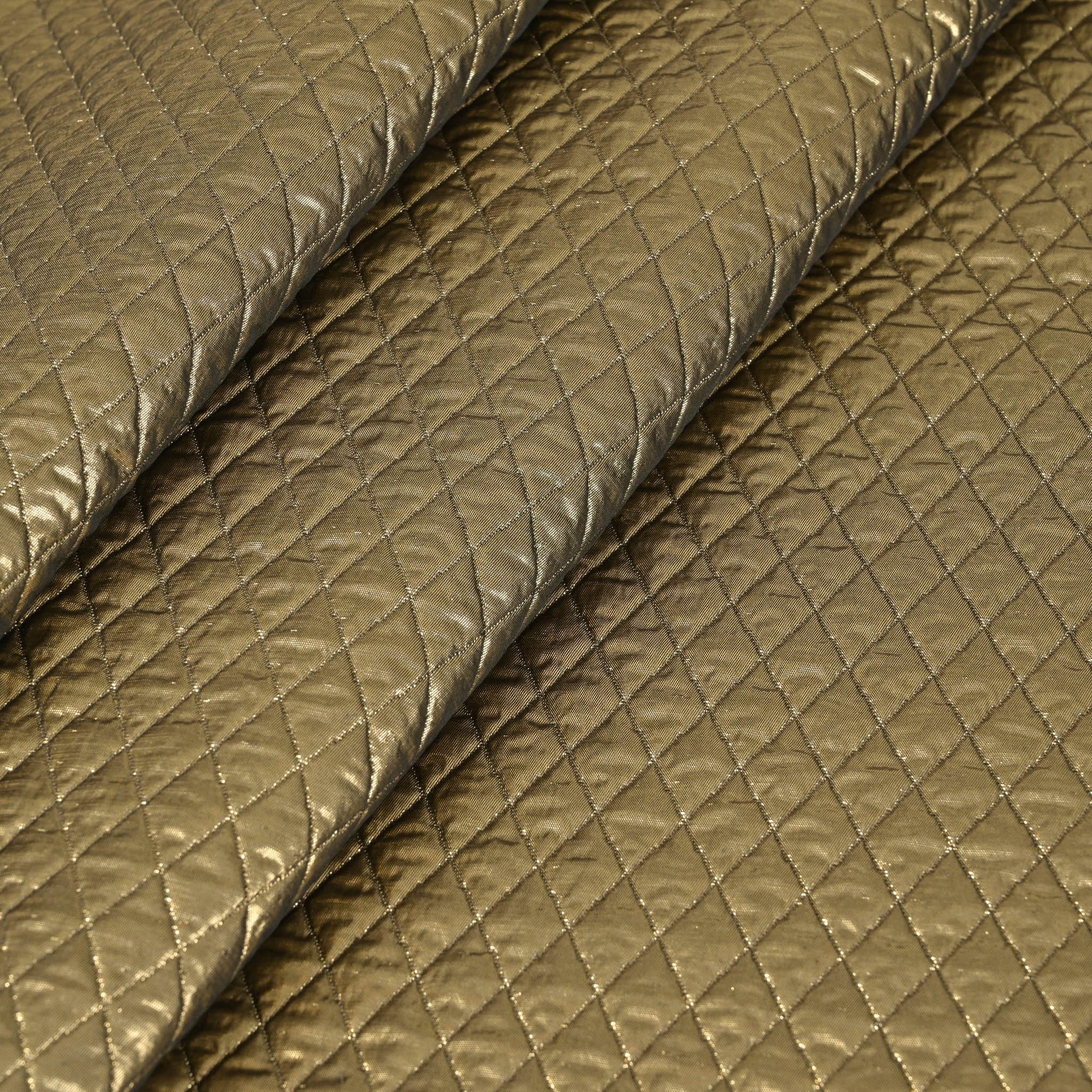 Gold Quilted Fabric 4104