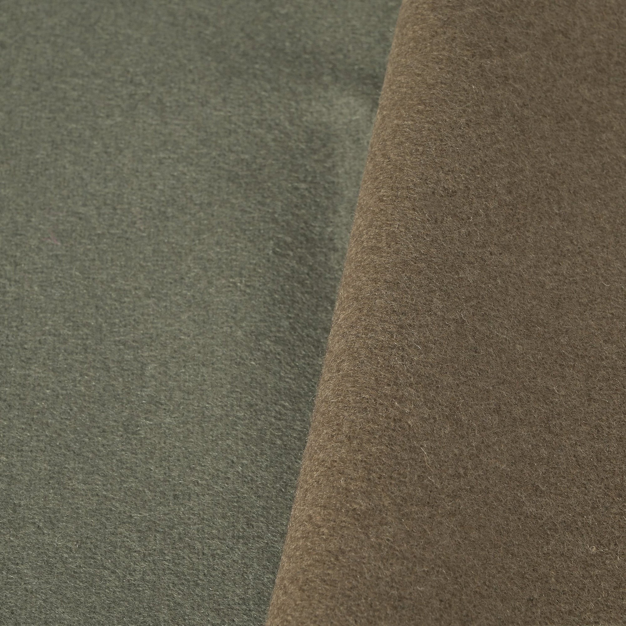 Green Cashmere Coating Fabric 95436