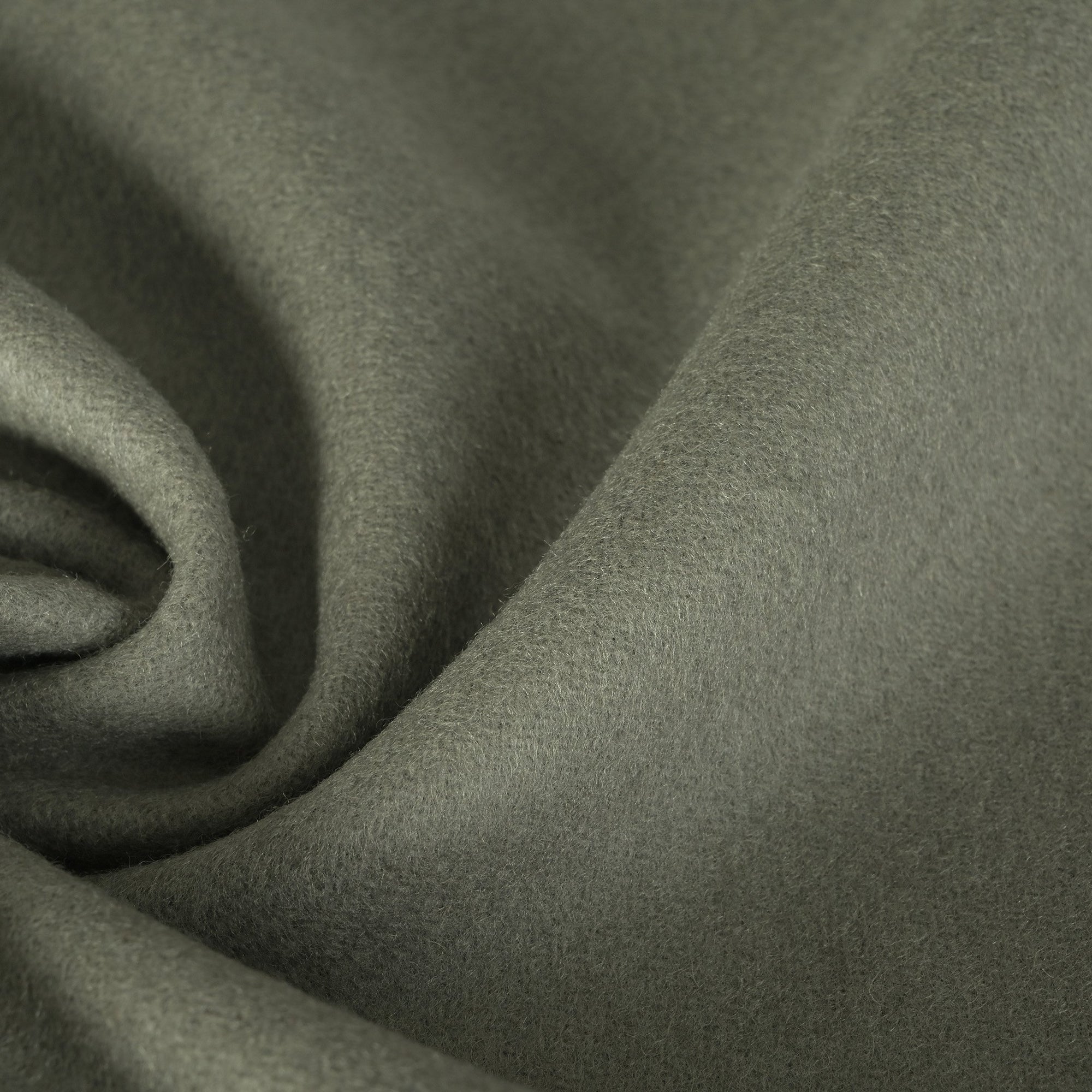 Green Cashmere Coating Fabric 95436