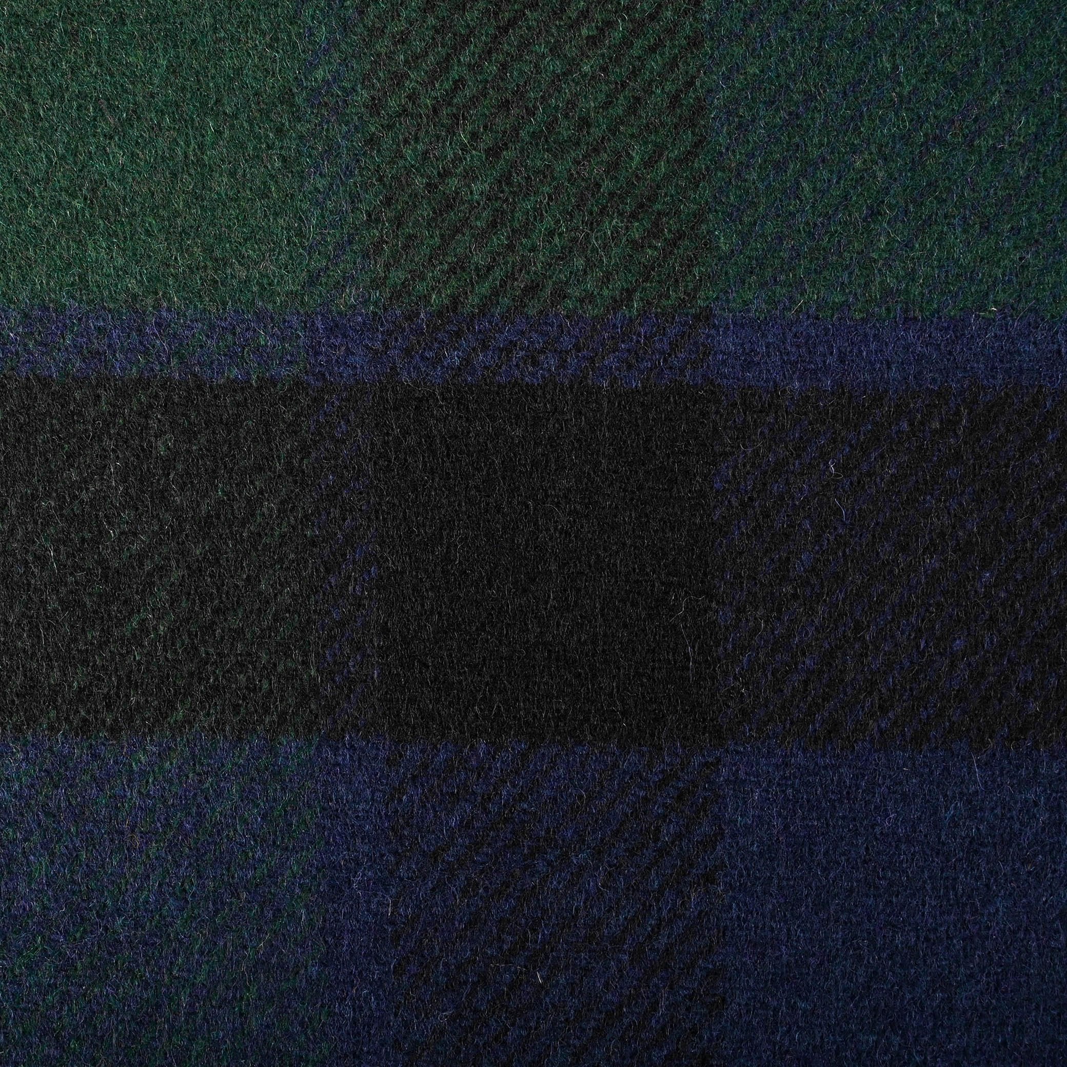 Green Check Coating Fabric 9058