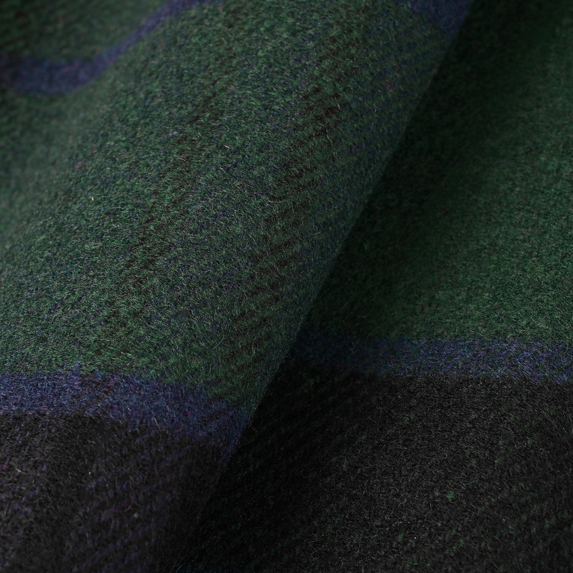 Green Check Coating Fabric 9058