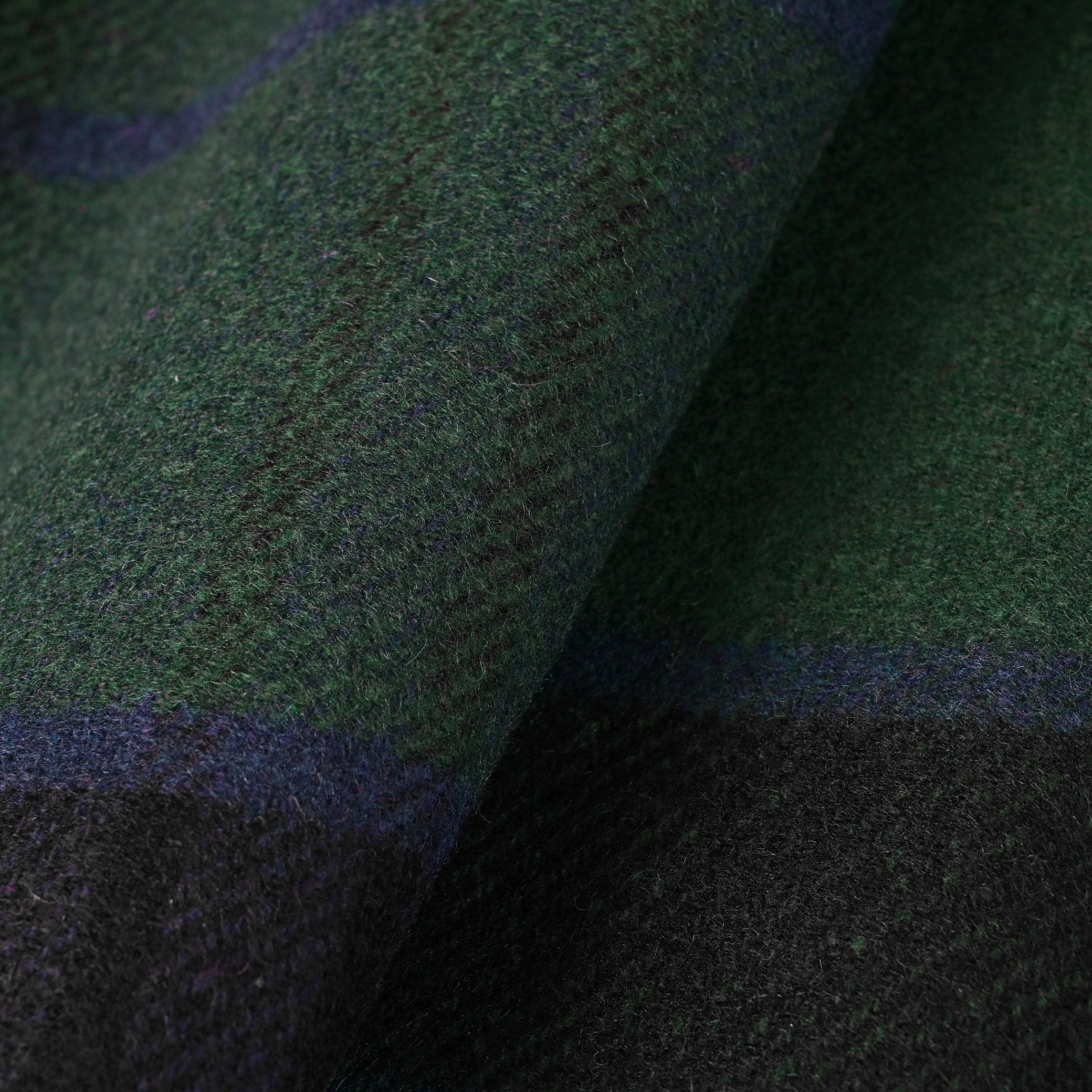 Green Check Coating Fabric 9058