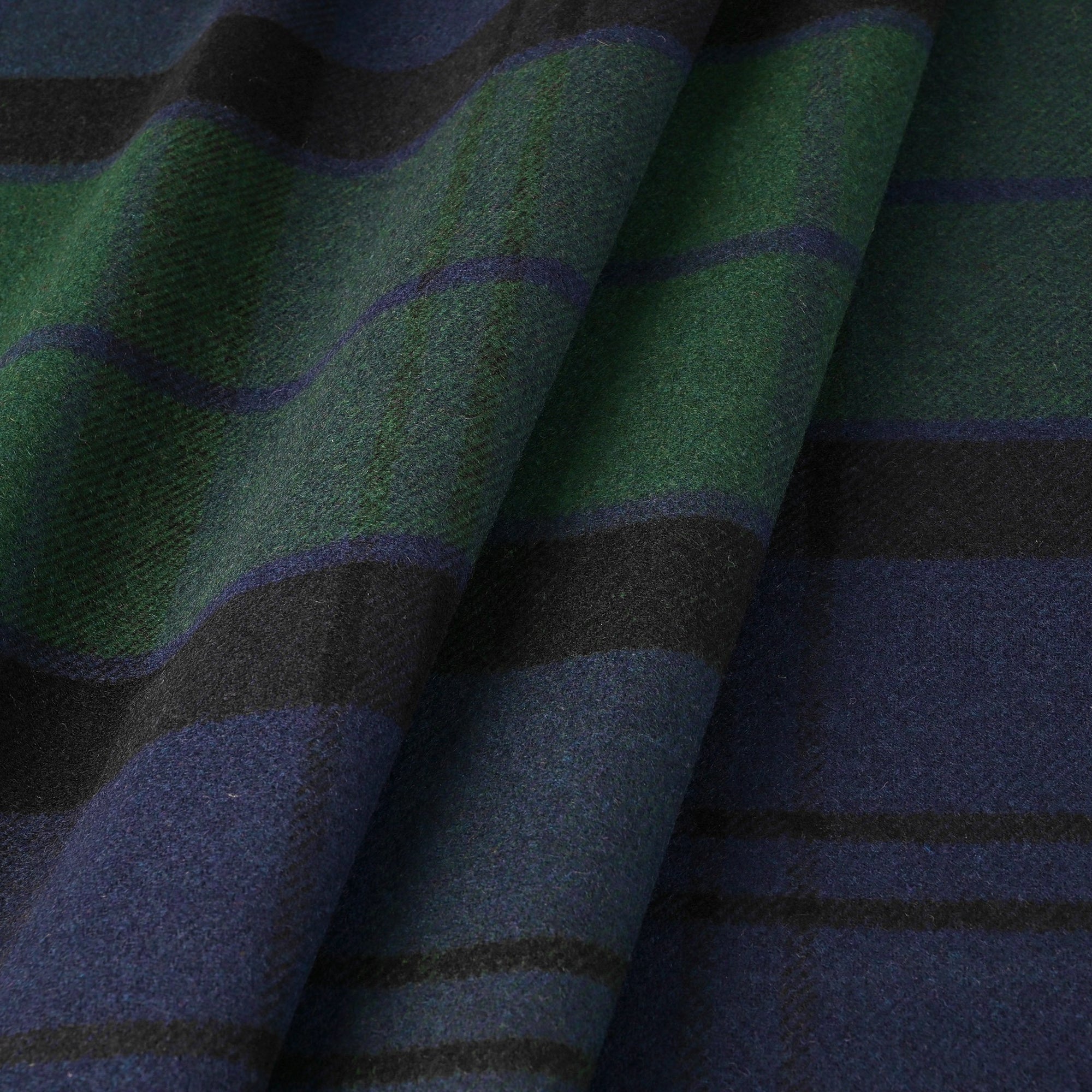 Green Check Coating Fabric 9058