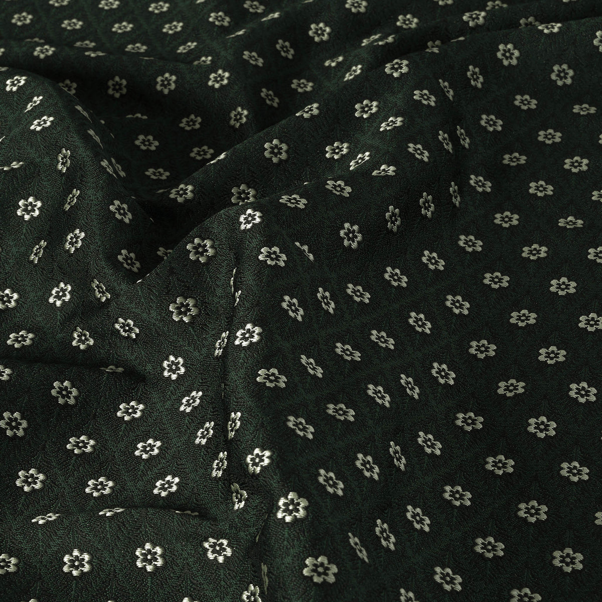 Green Floral Jacquard 3829