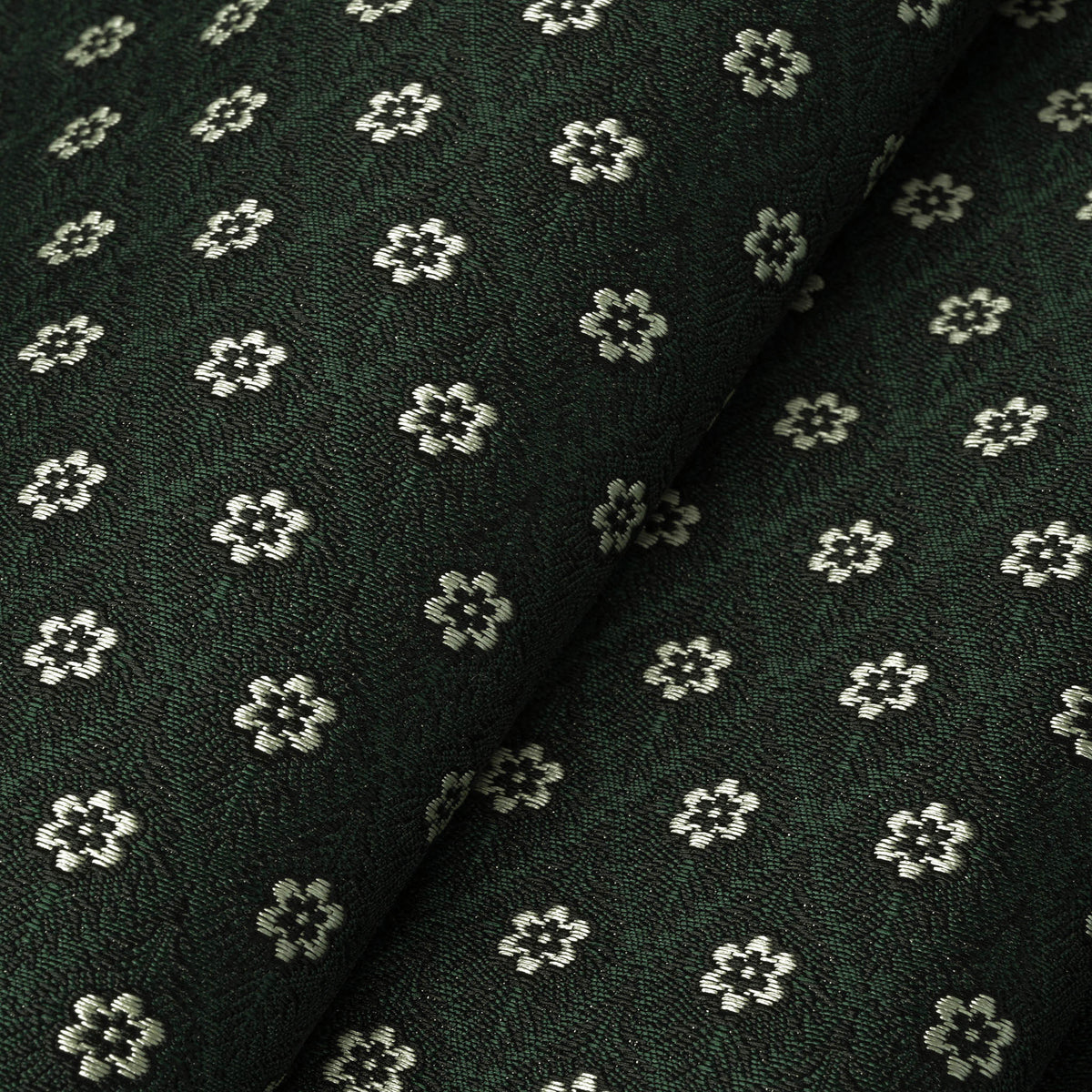 Green Floral Jacquard 3829